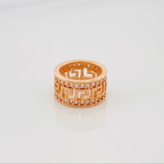 Herraje Tribal 2.45 g / 1.3 cm Oro Rosa 18K