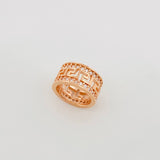 Herraje Tribal 2.45 g / 1.3 cm Oro Rosa 18K