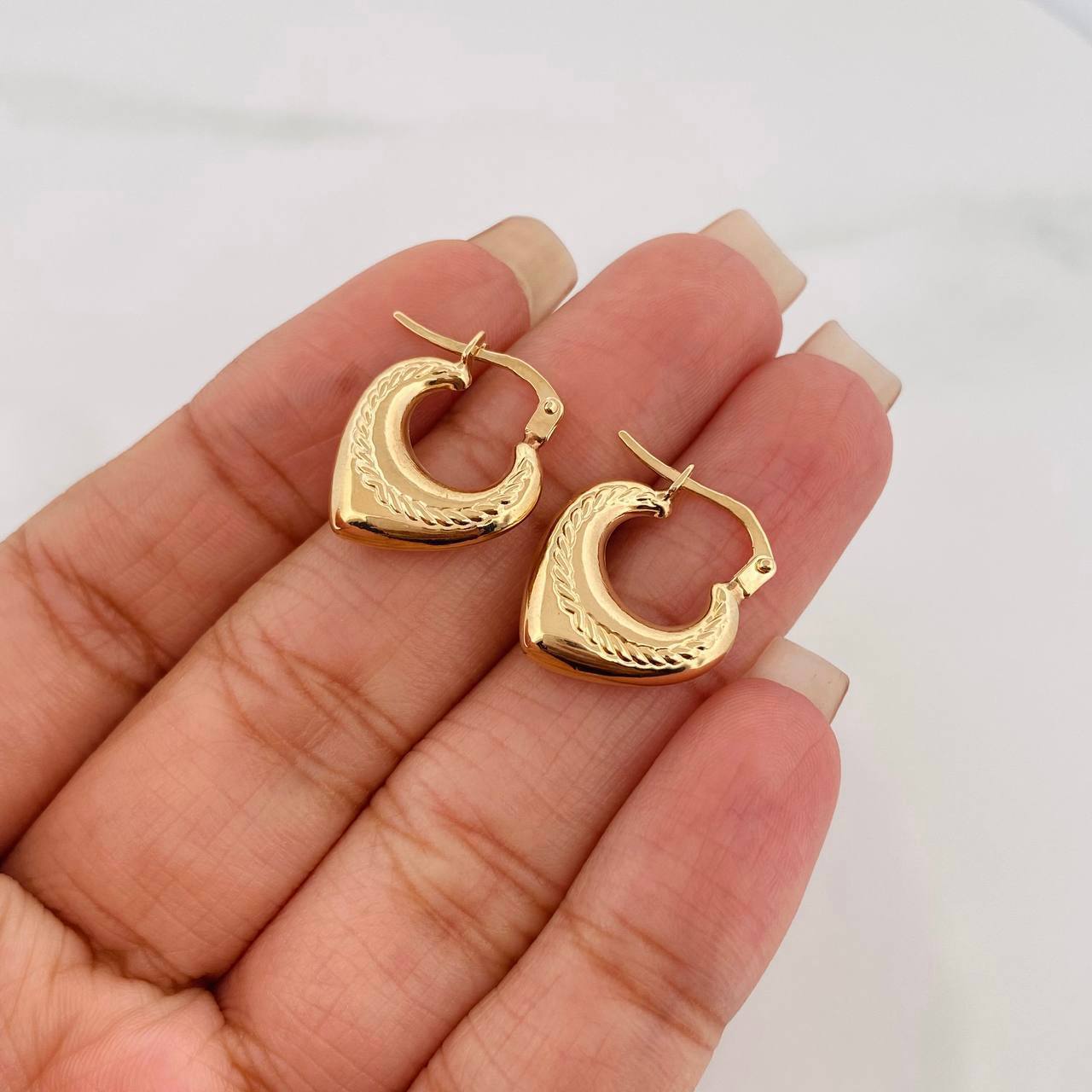 Candongas Bolso 1.75 g / 1.9 cm Oro Amarillo 18K
