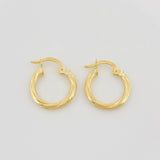 Candongas Mary 1 g / 1.6 cm Oro Amarillo 18K