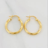 Candongas Bridget 1.55 g / 2.1 cm Oro Amarillo 18K