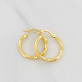 Candongas Bridget 1.55 g / 2.1 cm Oro Amarillo 18K