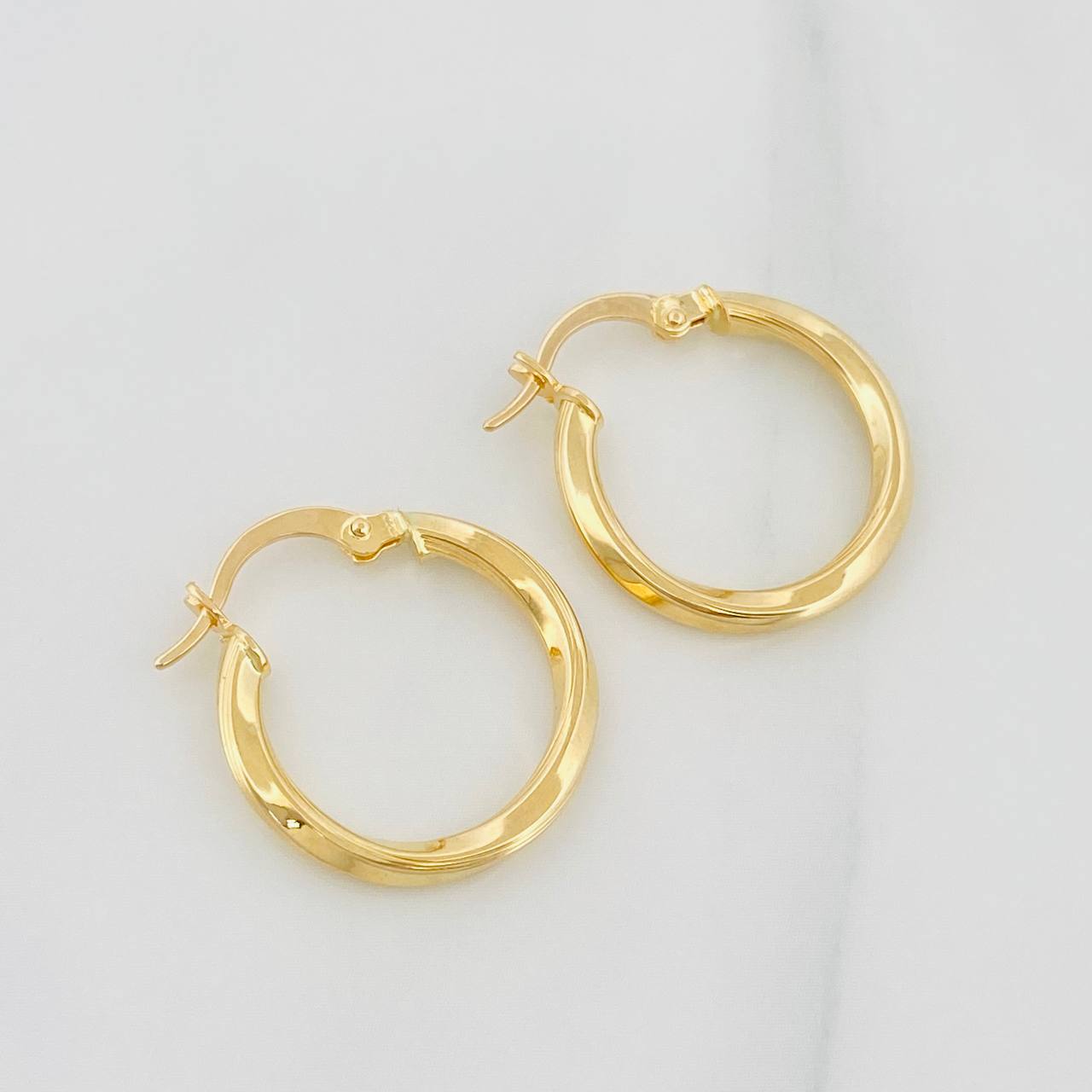Candongas Bridget 1.55 g / 2.1 cm Oro Amarillo 18K