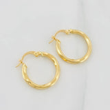 Candongas Bridget 1.55 g / 2.1 cm Oro Amarillo 18K