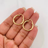 Candongas Bridget 1.55 g / 2.1 cm Oro Amarillo 18K