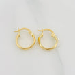 Candongas Nia 1.1 g / 1.4 cm Oro Amarillo 18K