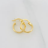 Candongas Nia 1.1 g / 1.4 cm Oro Amarillo 18K
