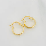 Candongas Nia 1.1 g / 1.4 cm Oro Amarillo 18K