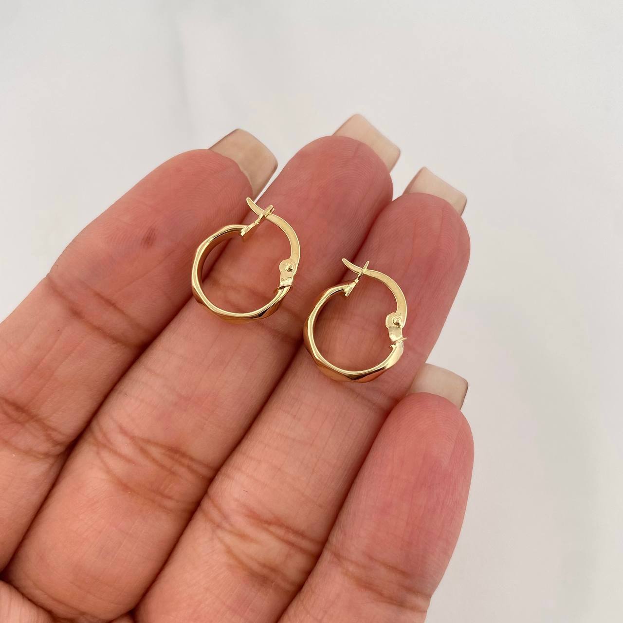 Candongas Nia 1.1 g / 1.4 cm Oro Amarillo 18K