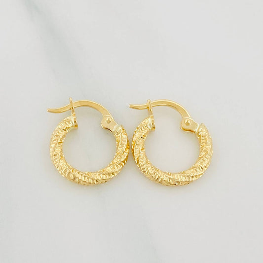 Candongas Lizy 1.1 g / 1.5 cm Oro Amarillo 18K