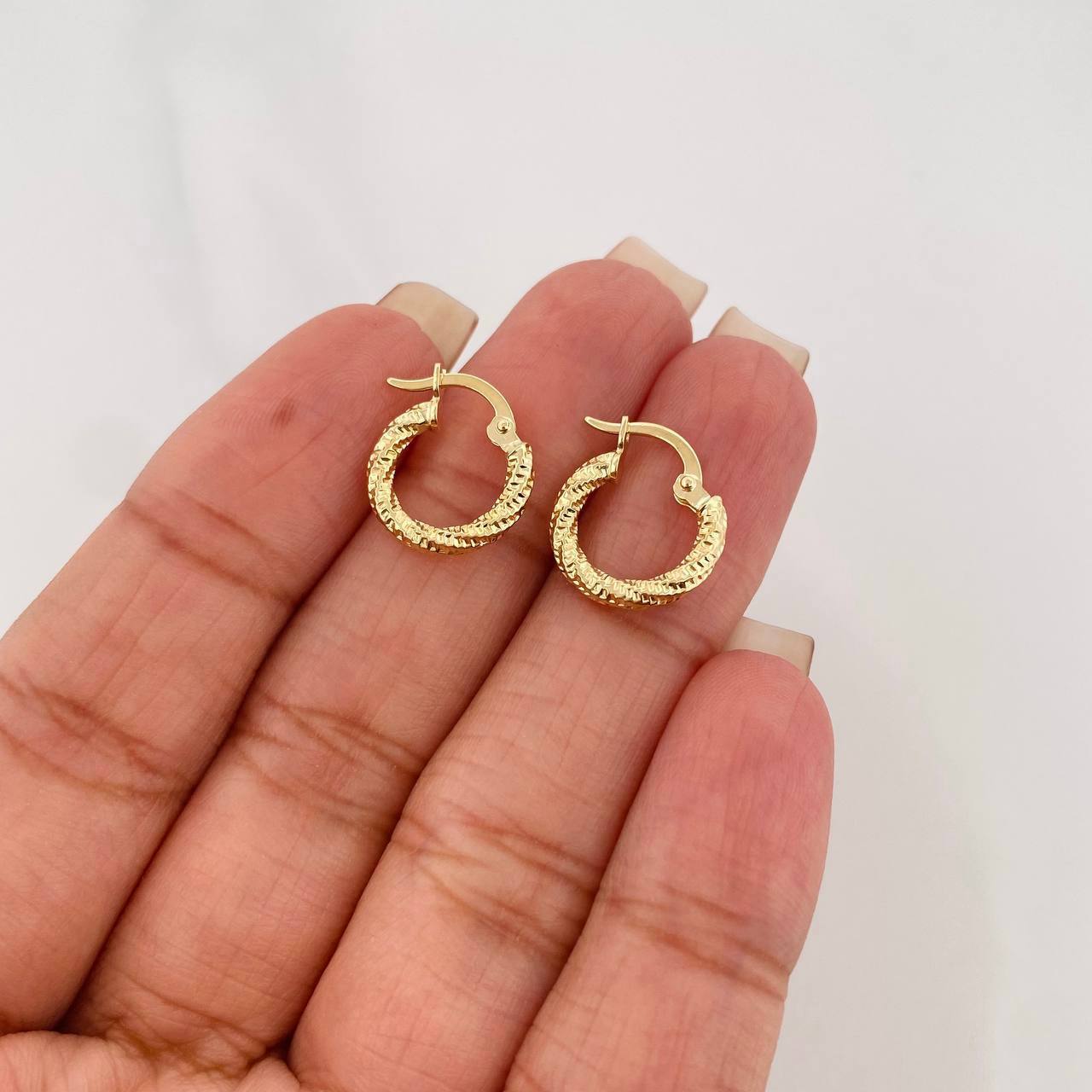Candongas Lizy 1.1 g / 1.5 cm Oro Amarillo 18K