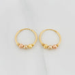 Candongas Trio 1.05 g / 1.5 cm Tres Oros 18K