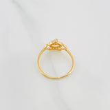 Anillo Corona 1.65 g / T7 1/4 Oro Amarillo 18K