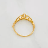 Anillo Corona 15´S 1.85 g / T7 Oro Amarillo 18K