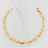 Pulso Rustico Corona 3.85 g / 18.2 cm / 4.29 mm Oro Amarillo 18K