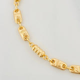 Pulso Rustico Corona 3.85 g / 18.2 cm / 4.29 mm Oro Amarillo 18K