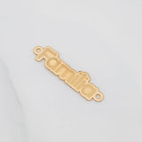 Herraje Placa Familia 0.65 g / 3 cm Oro Amarillo 18K