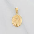 Dije Virgen De La Milagrosa 1.05 g / 2.05 cm Oro Amarillo 18K