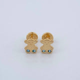 Topos Oso TS 0.65gr / Oro Amarillo 18K %