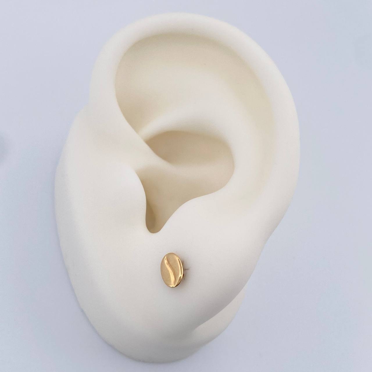 Topos Grano de Café 0.5gr / Oro Amarillo 18K %