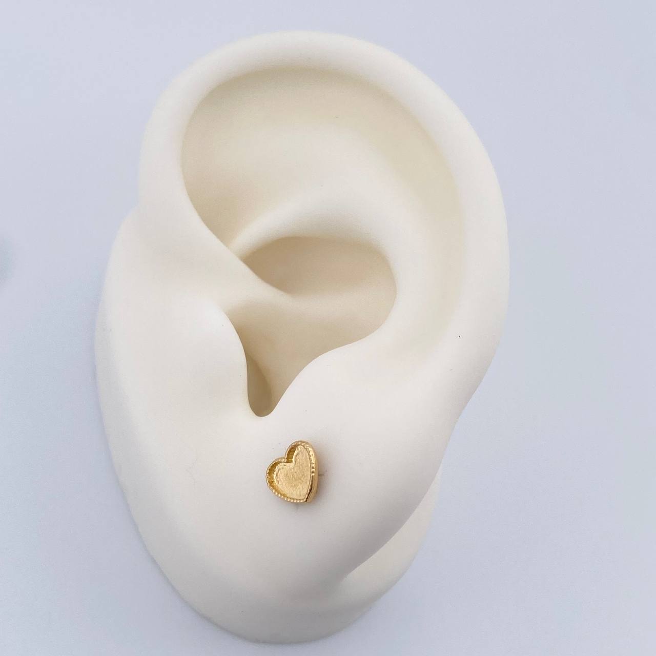 Topos Corazon 0.7gr / Oro Amarillo 18K %