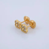 Topos Trebol 1.1gr / Oro Amarillo 18K %