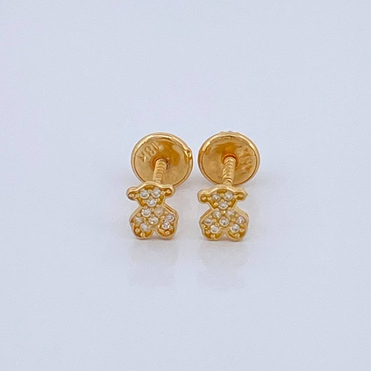 Topos Oso TS 0.65gr / Oro Amarillo 18K %