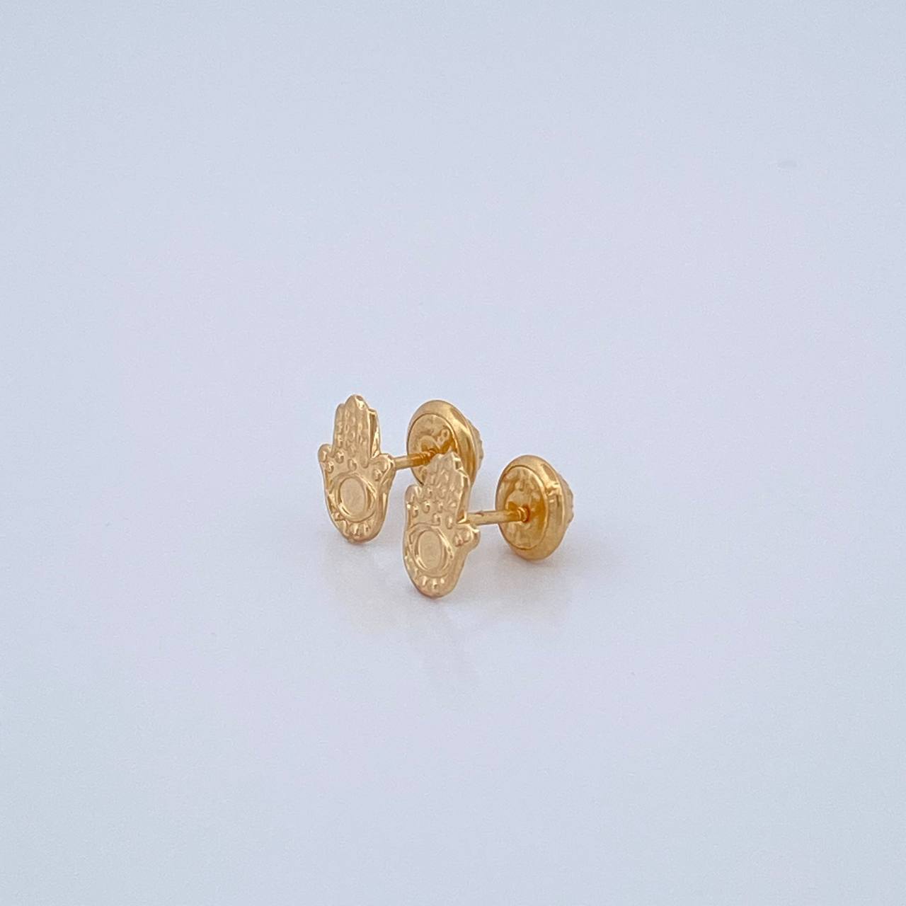 Topos Mano Hamsa 0.6gr / Oro Amarillo 18K %