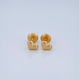 Topos Corazon 0.6gr / Oro Amarillo 18K %
