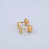 Topos Corazon 0.6gr / Oro Amarillo 18K %