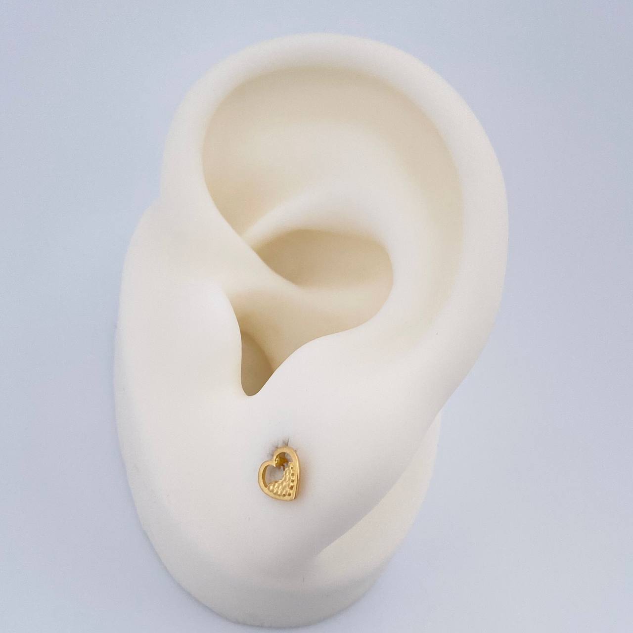 Topos Corazon 0.6gr / Oro Amarillo 18K %