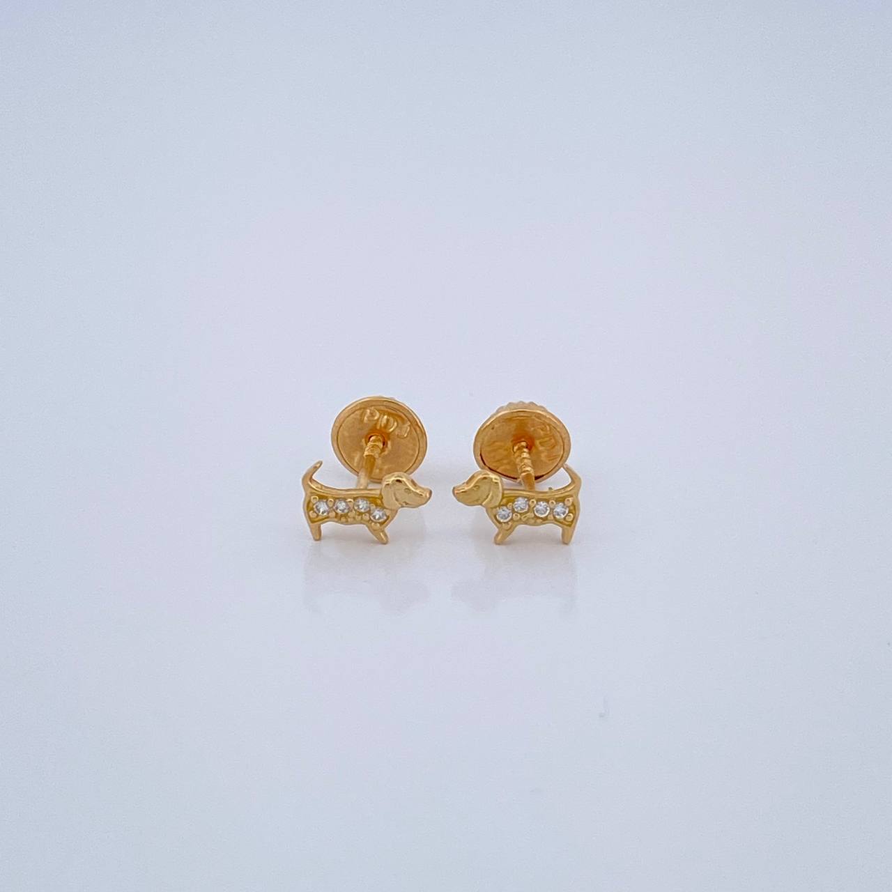 Topos Perro 0.7gr / Oro Amarillo 18K %