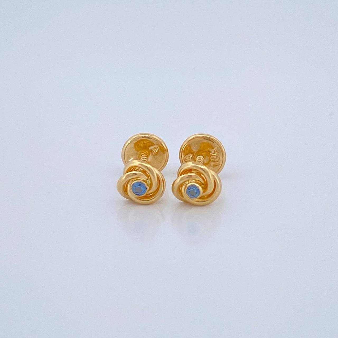 Topos Rosa 0.6gr / Oro Amarillo 18K %