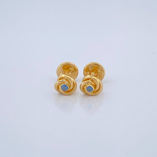 Topos Rosa 0.6gr / Oro Amarillo 18K %