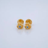Topos Rosa 0.6gr / Oro Amarillo 18K %