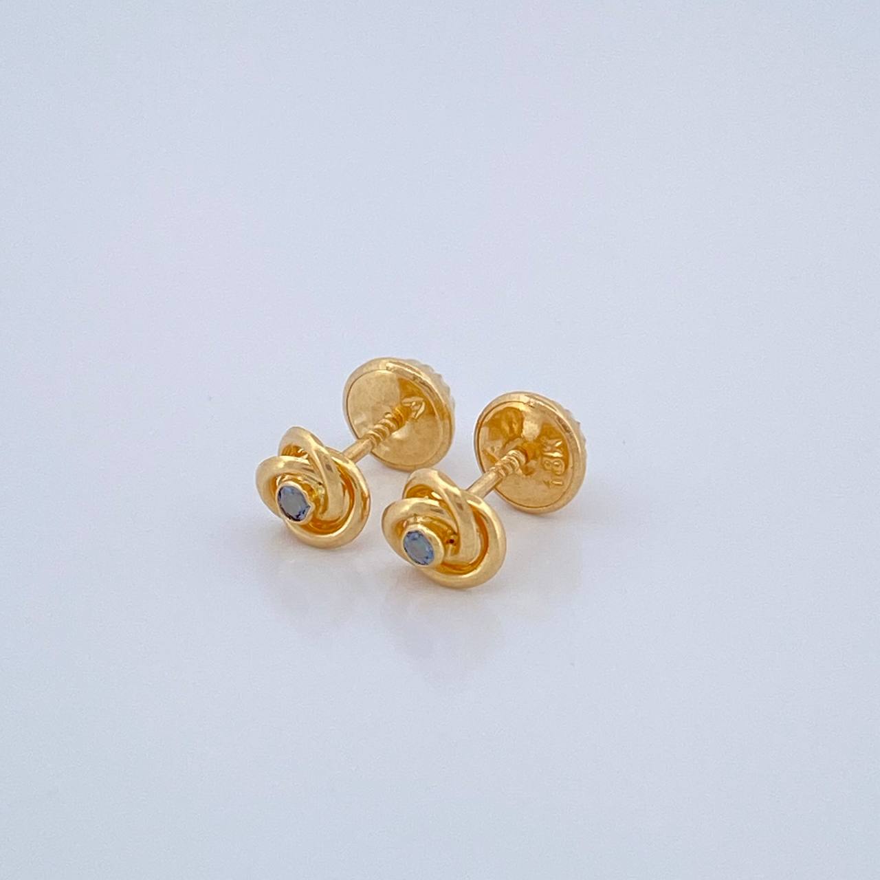 Topos Rosa 0.6gr / Oro Amarillo 18K %
