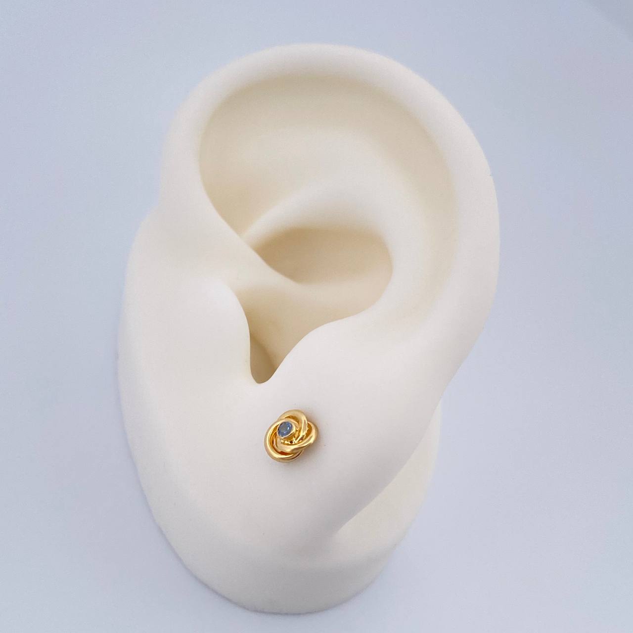 Topos Rosa 0.6gr / Oro Amarillo 18K %