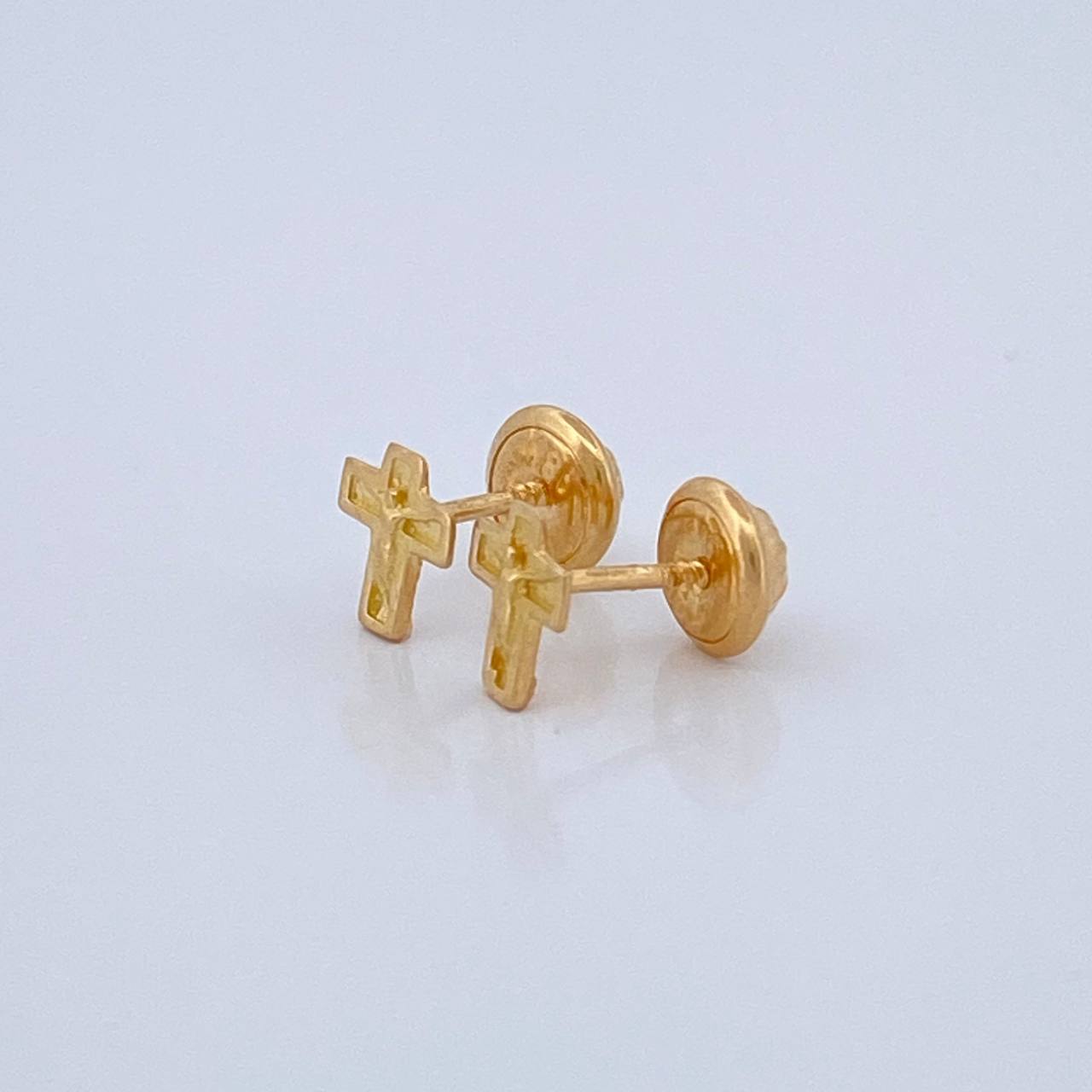 Topos Cruz Cristo 0.7gr / Oro Amarillo 18K %