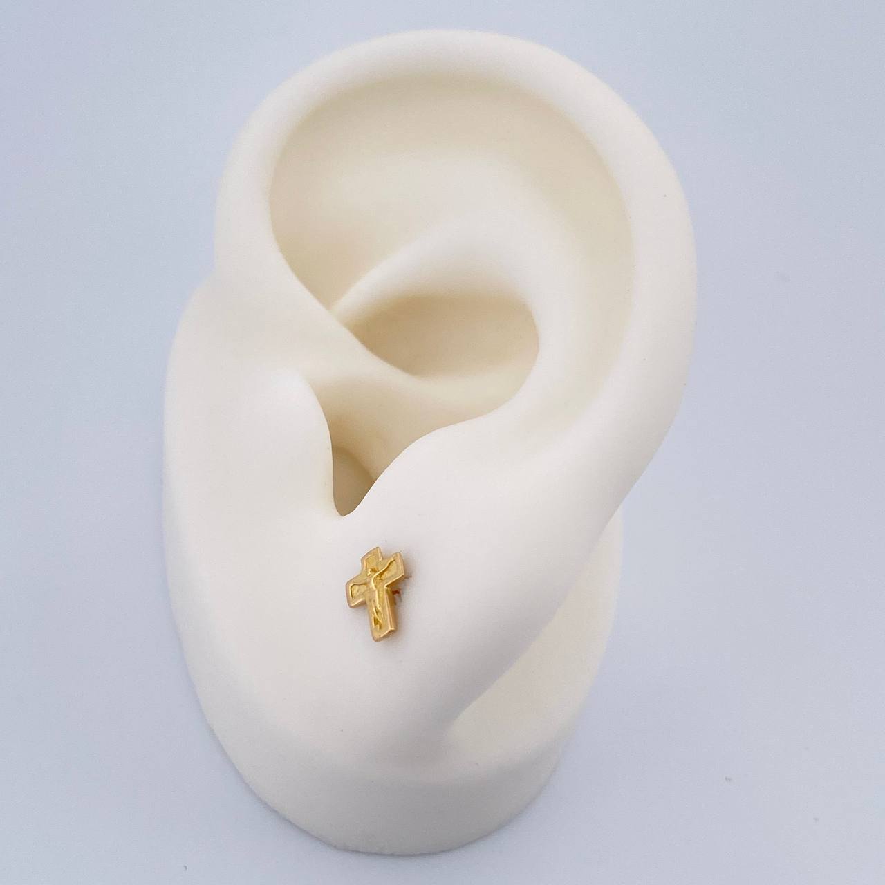 Topos Cruz Cristo 0.7gr / Oro Amarillo 18K %