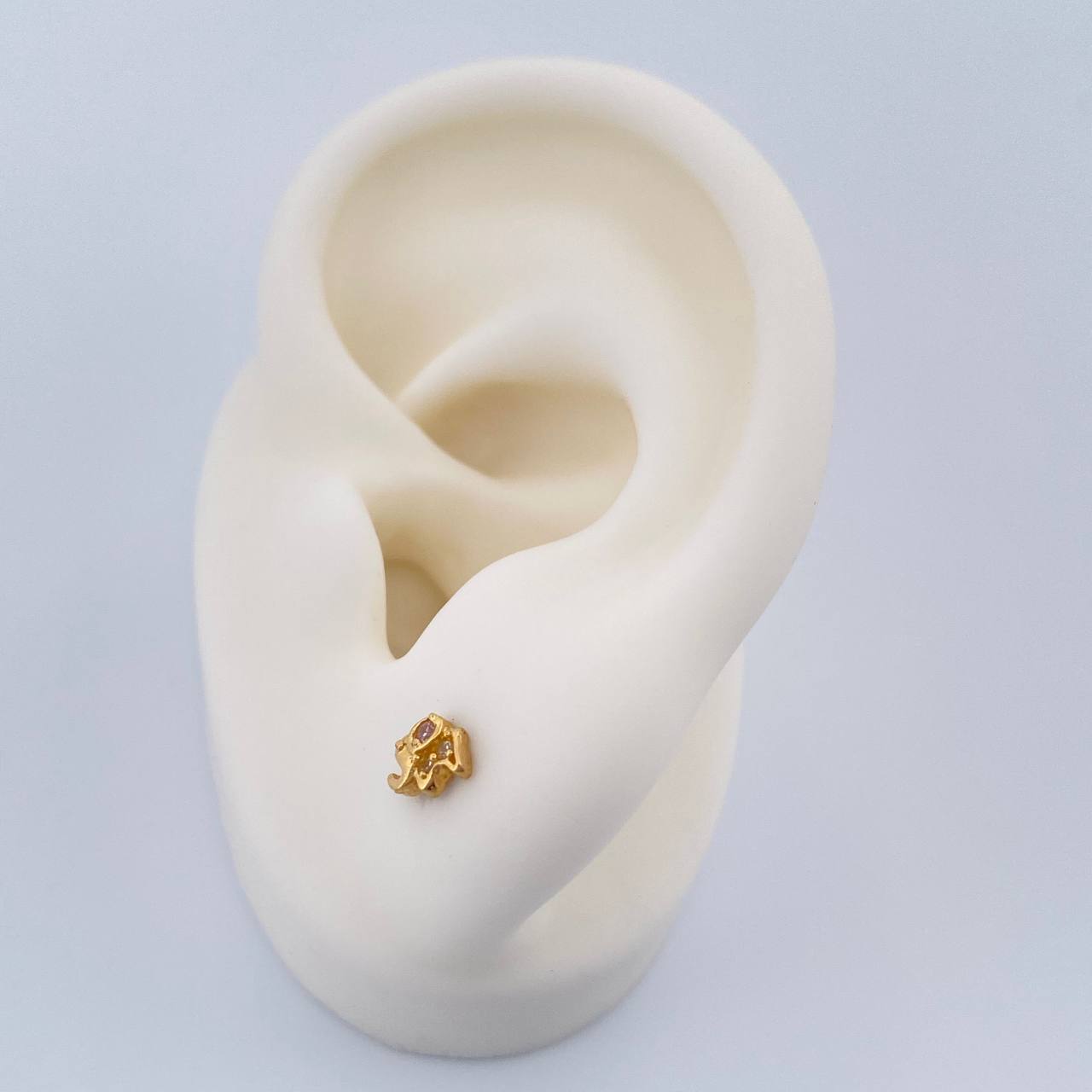 Topos Elefante 0.75gr / Oro Amarillo 18K %