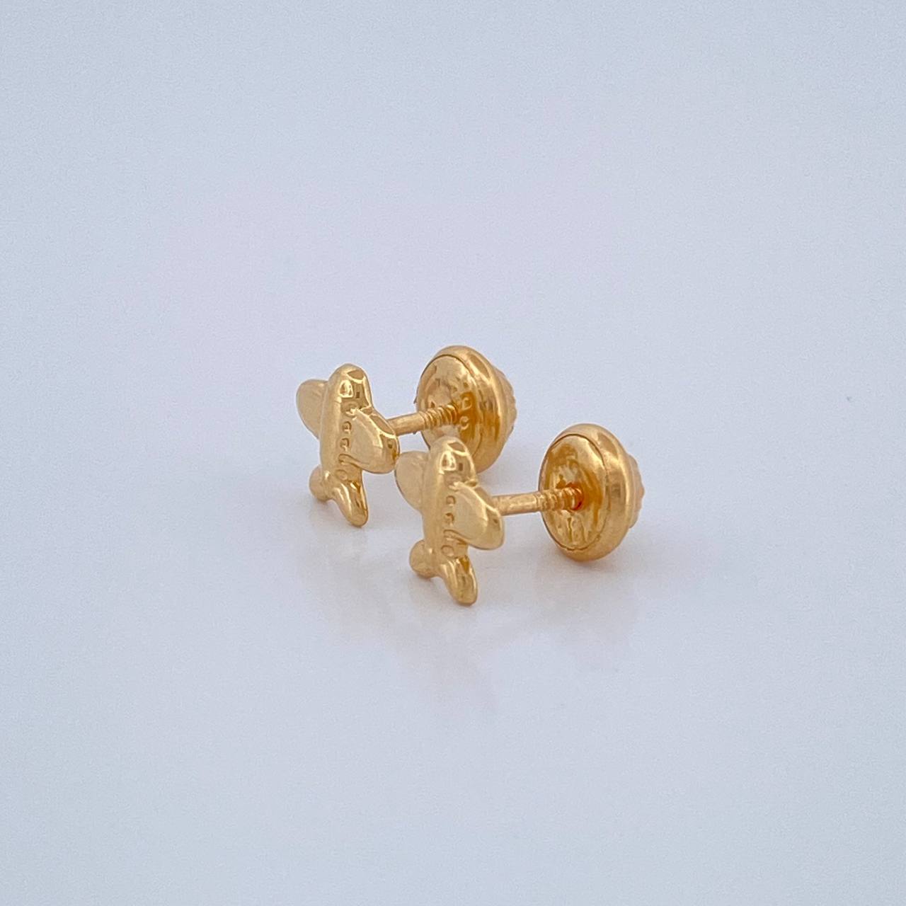 Topos Avion 0.65gr / Oro Amarillo 18K %