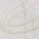 Cadena China 8.35 g / 60 cm / 2.76 mm Plata 925