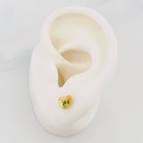 Topos Corazón 1 g / 5.86 mm Oro Amarillo 18K