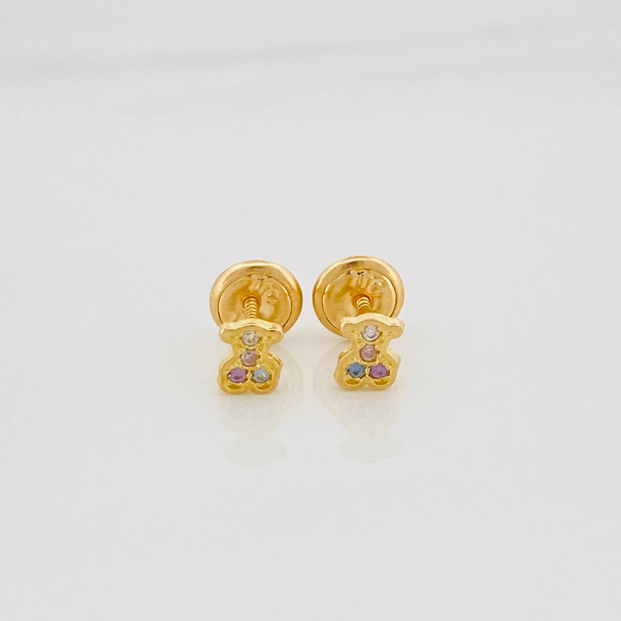 Topos Oso Ts 0.65 g / 2 mm Oro Amarillo 18K