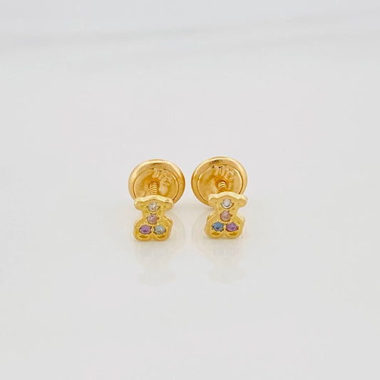 Topos Oso Ts 0.65 g / 2 mm Oro Amarillo 18K