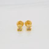 Topos Oso Ts 0.65 g / 2 mm Oro Amarillo 18K