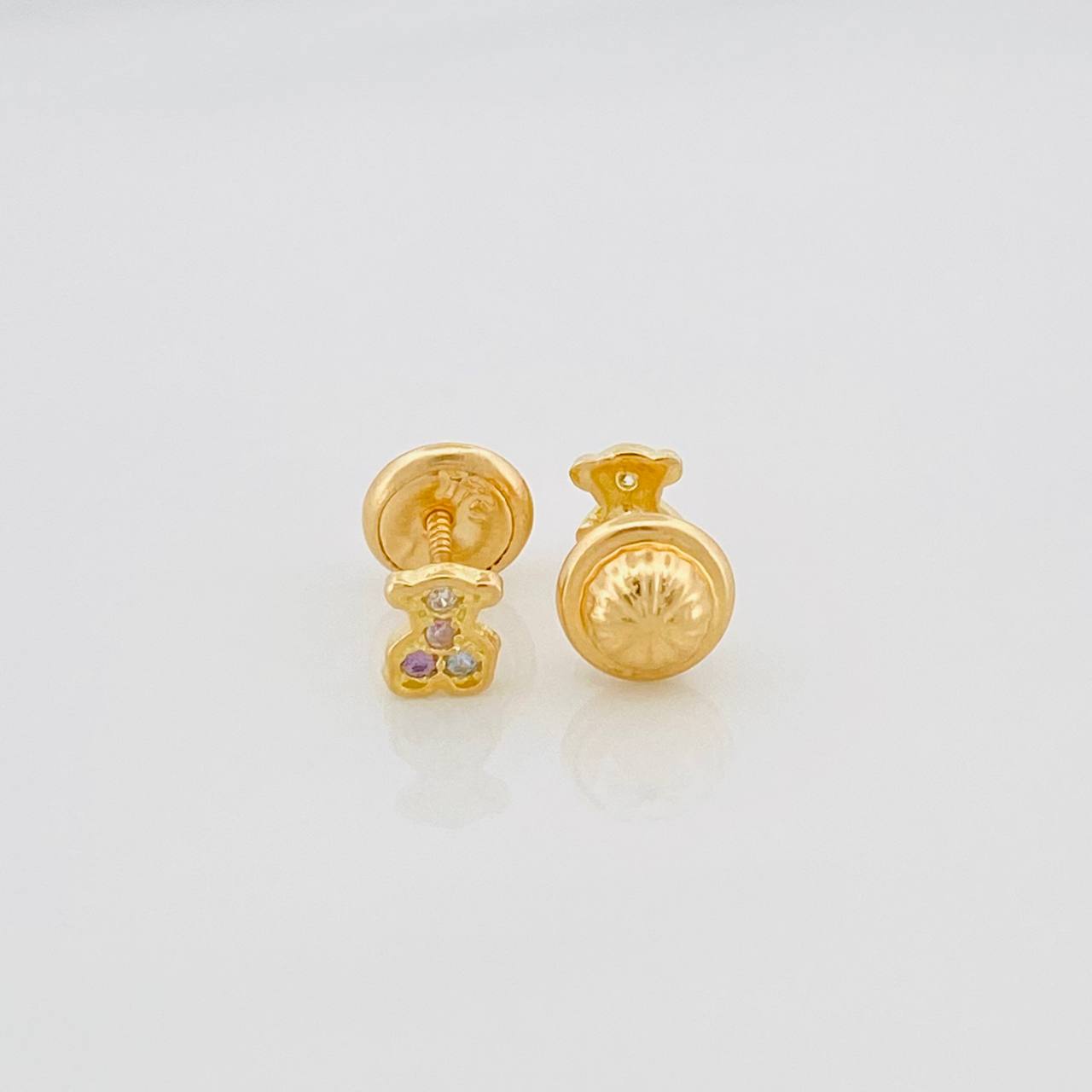 Topos Oso Ts 0.65 g / 2 mm Oro Amarillo 18K