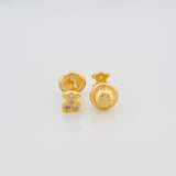 Topos Oso Ts 0.65 g / 2 mm Oro Amarillo 18K