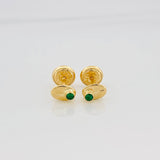 Topos Grano De Cafe 0.65 g / 2.25 mm Oro Amarillo 18K