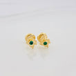 Topos Mapa De Colombia 0.7 g / 4 mm Oro Amarillo 18K